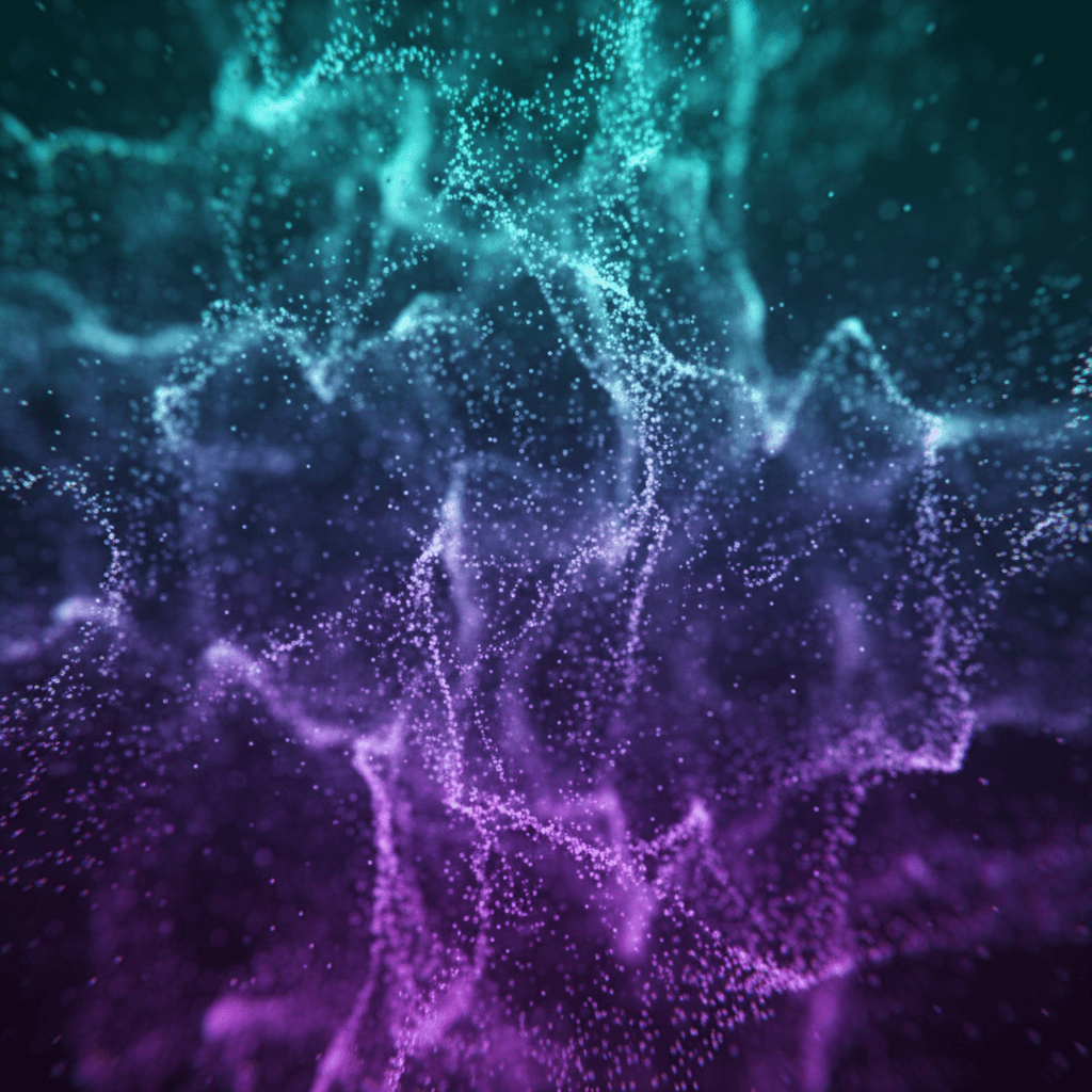 감정의 입자 폭발